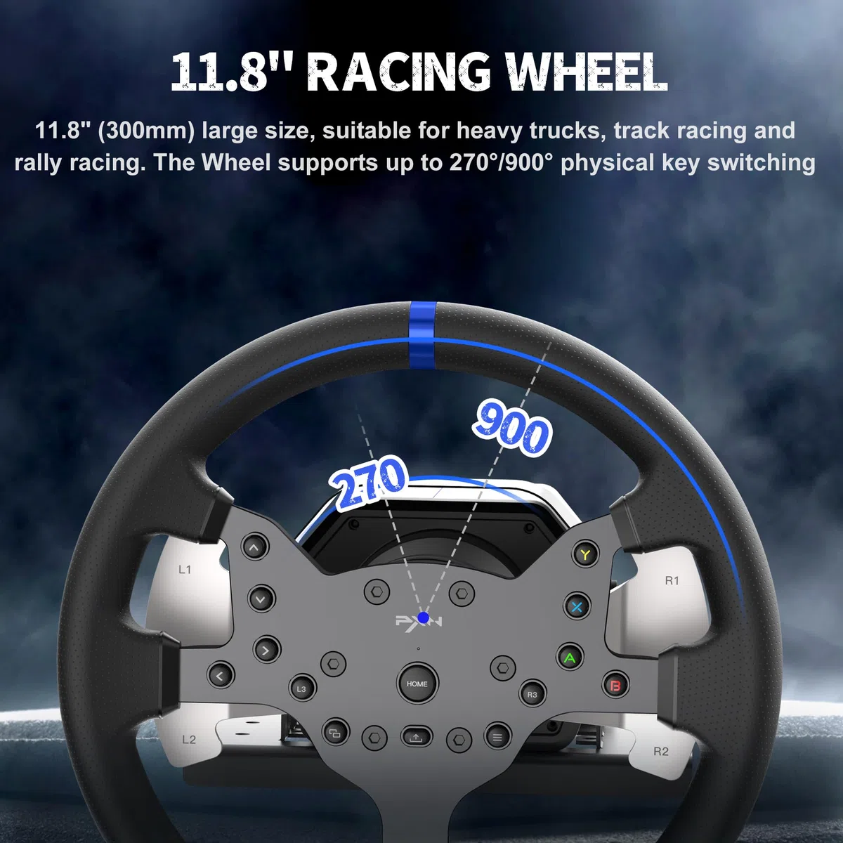 PXN Volante da corsa V99 Force Feedback