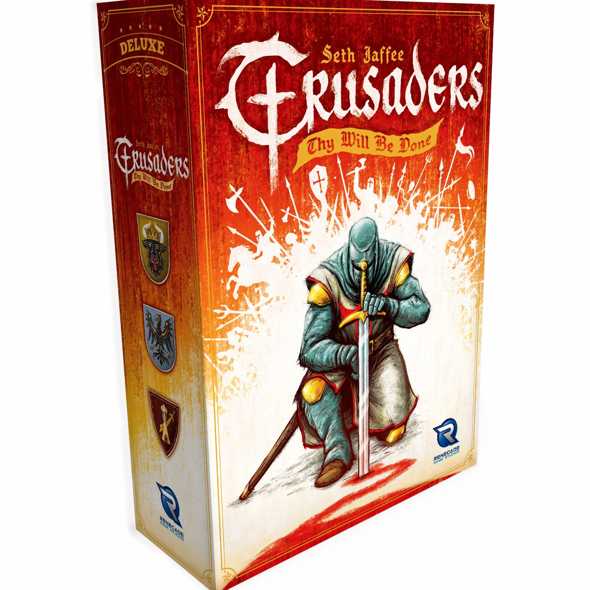 Renegade Game Studios | Crusaders: Thy Will Be Done | Gioco da Tavolo Strategico in Stile Euro | 2–4 giocatori | 45–60 minuti | Inglese