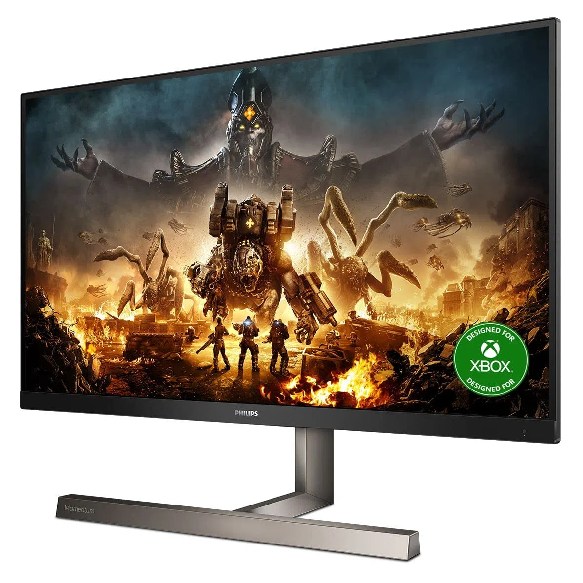 PHILIPS Momentum 329M1RV - Monitor da gioco 4K HDR da 32", progettato per Xbox, 4K a 120 Hz (PC fino a 144 Hz), tempo di risposta di 1 ms, sostituzione avanzata di 4 anni, nero