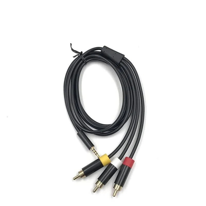 YANHAO [Parti di Videogiochi] 5Pcs 1.8m 6FT RCA 480i Audio Video Cavo Ottico Adattatore Cavo AV Digitale for Microsoft for Xbox 360 E Console Video Gioco [Sostituire]