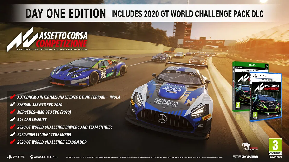 Assetto Corsa Competizione Day One Edition (Xbox Series X)