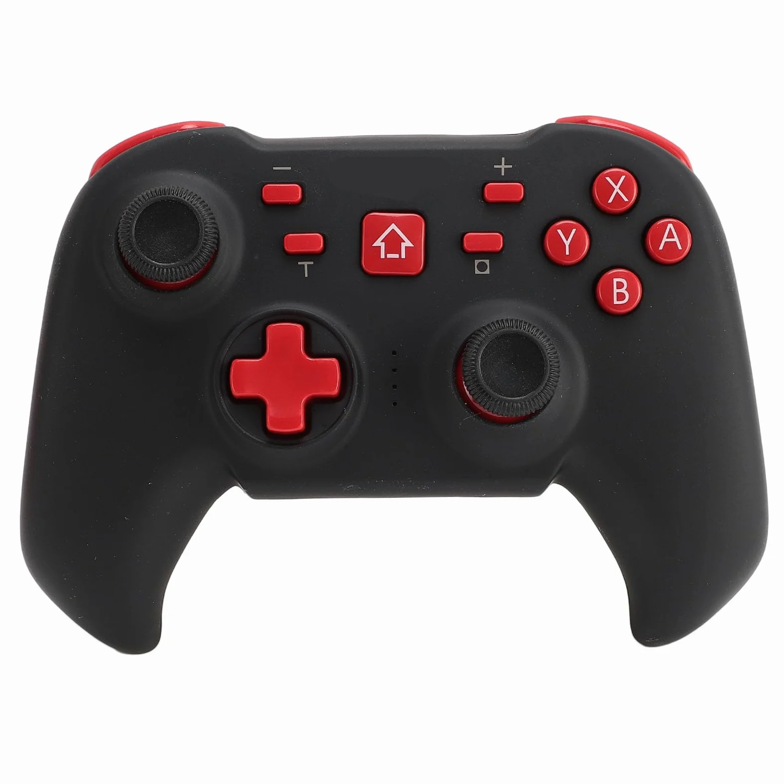 Garsent Controller Wireless, Controller di Gioco Ricaricabile con Giroscopio a 6 Assi, un Tasto di Attivazione, Automatico, Turbo, Vibrazione, Gamepad Bluetooth 5.0 per per