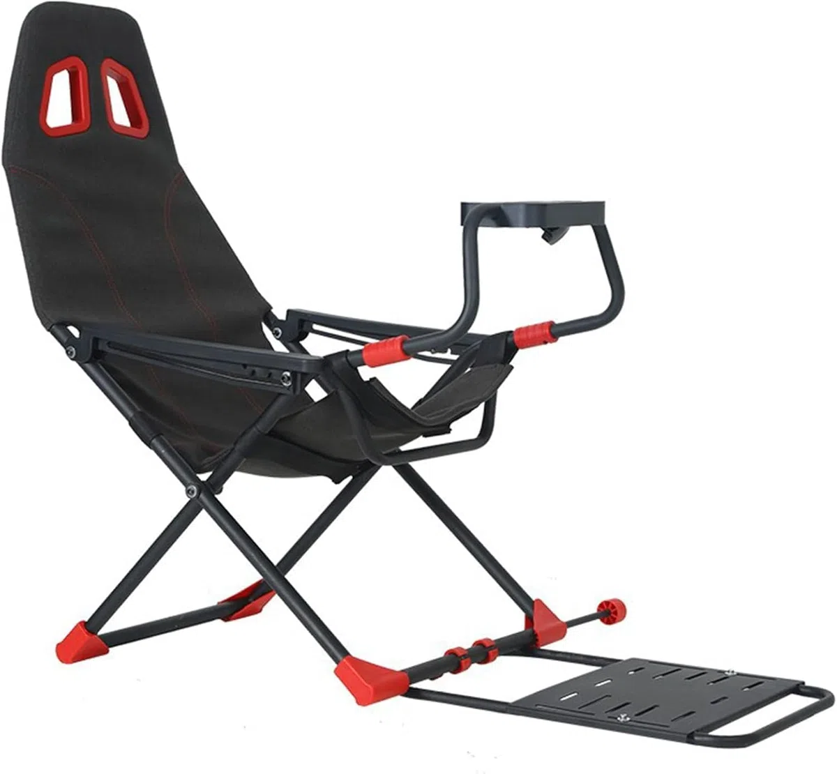 Racing Simulator Cockpit con supporto ruota regolabile e sedile ergonomico, design pieghevole per Xbox, PS4, PC