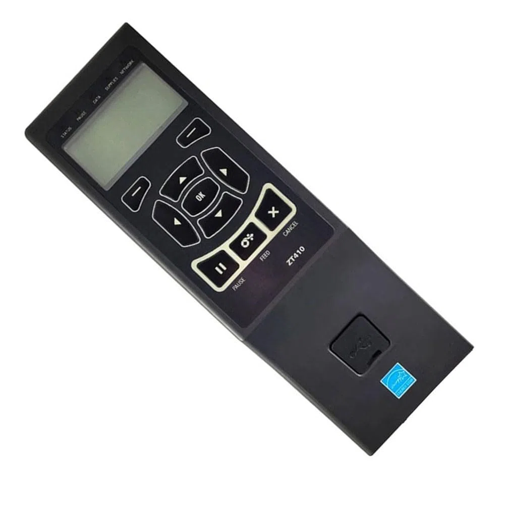 EasyByMall Pannello di controllo dello schermo P1053204-001 per stampante termica per etichette Zebra ZT410, parte di ricambio in ABS con rigoroso controllo di qualità