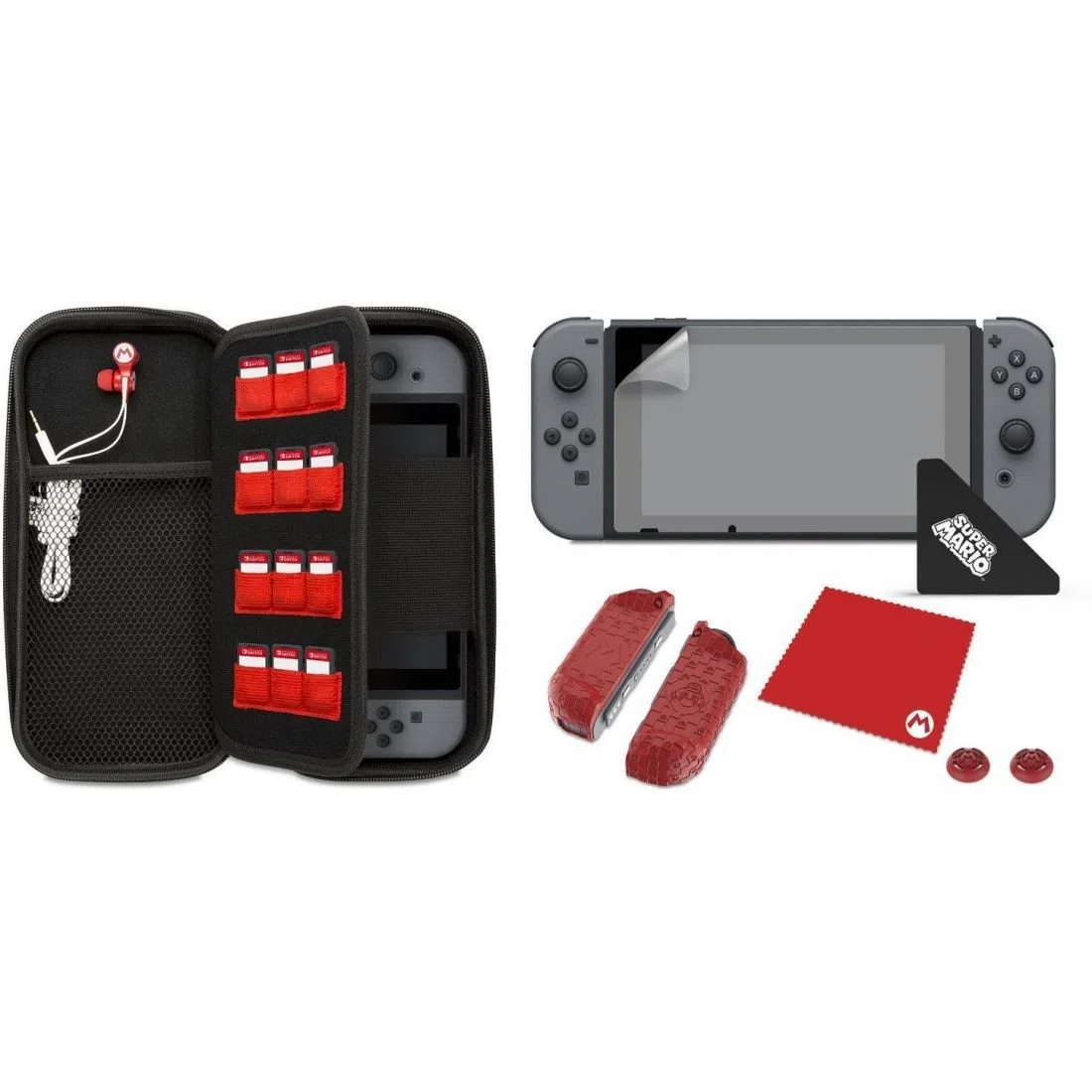 Performance Designed Products Pdp Nintendo Switch Kit De Demarrage Starter Kit Mario M 500-022-Eu - Essentials - Nintendo Switch