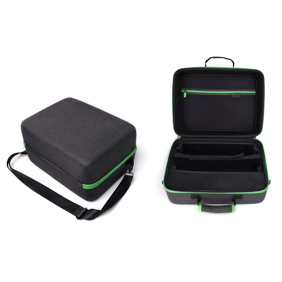 Jelquix Custodia da Trasporto per Console di Gioco Borsa Protettiva Rigida in EVA per Console, Controller e Accessori Serie X e Serie S, 13,78 X 10,24 7,48 Pollici