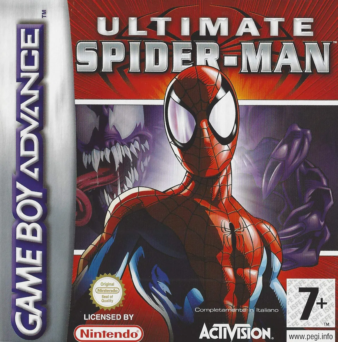 GAME BOY ADVANCE Ultimate Spider-Man GBA ITA