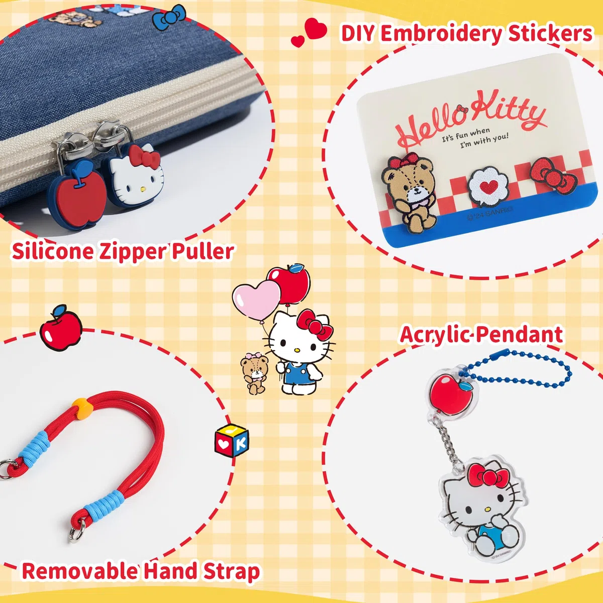 Kuitmor Kit Accessori per Switch 2017: Custodia Trasporto, Custodia Protettiva, Portaschede, Pellicola Protettiva, Supporto, Cuscinetti Joystick e Altro (10 in 1)