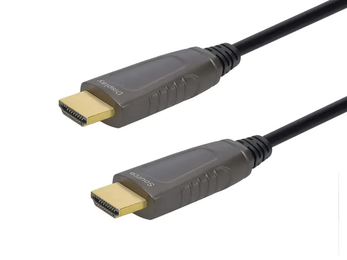 Monoprice SlimRun - Cavo HDMI attivo ad alta velocità certificato AV 8K, 20 metri CMP, HDMI 2.1, AOC, per PS 5, PS 5 Digital Edition, Nintendo Switch, Xbox Series X e Xbox Series S