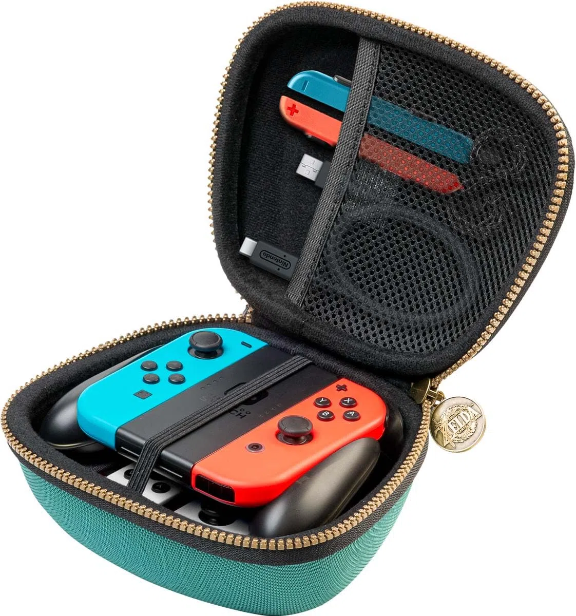 Nintendo - Custodia per il trasporto deluxe, colore: verde Zelda NNS20G