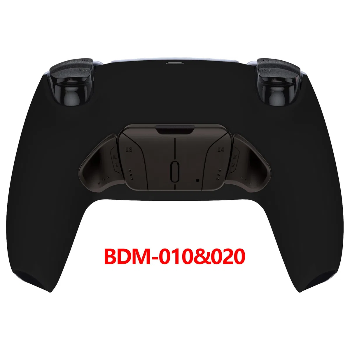 eXtremeRate Rise4 Remap Kit Metallo per ps5 Controller BDM-010/020, 4 Palette Paddles Back Button Programmabili per ps5 Joystick,Cover&Tasti Posteriori Accessori Kit-Nero Misterioso