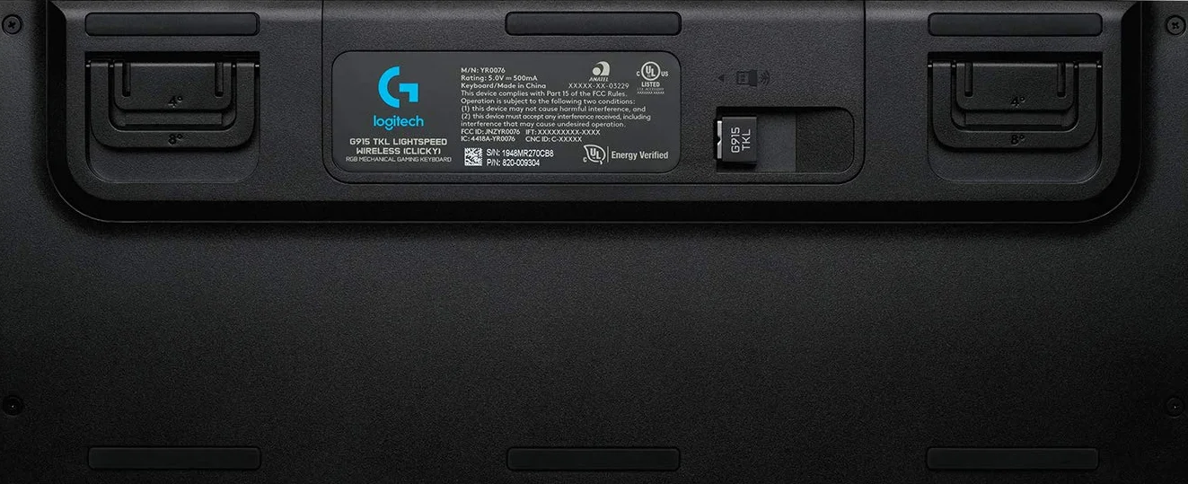 logitech G aming Keyboard G915 TKL Nero (layout spagnolo)