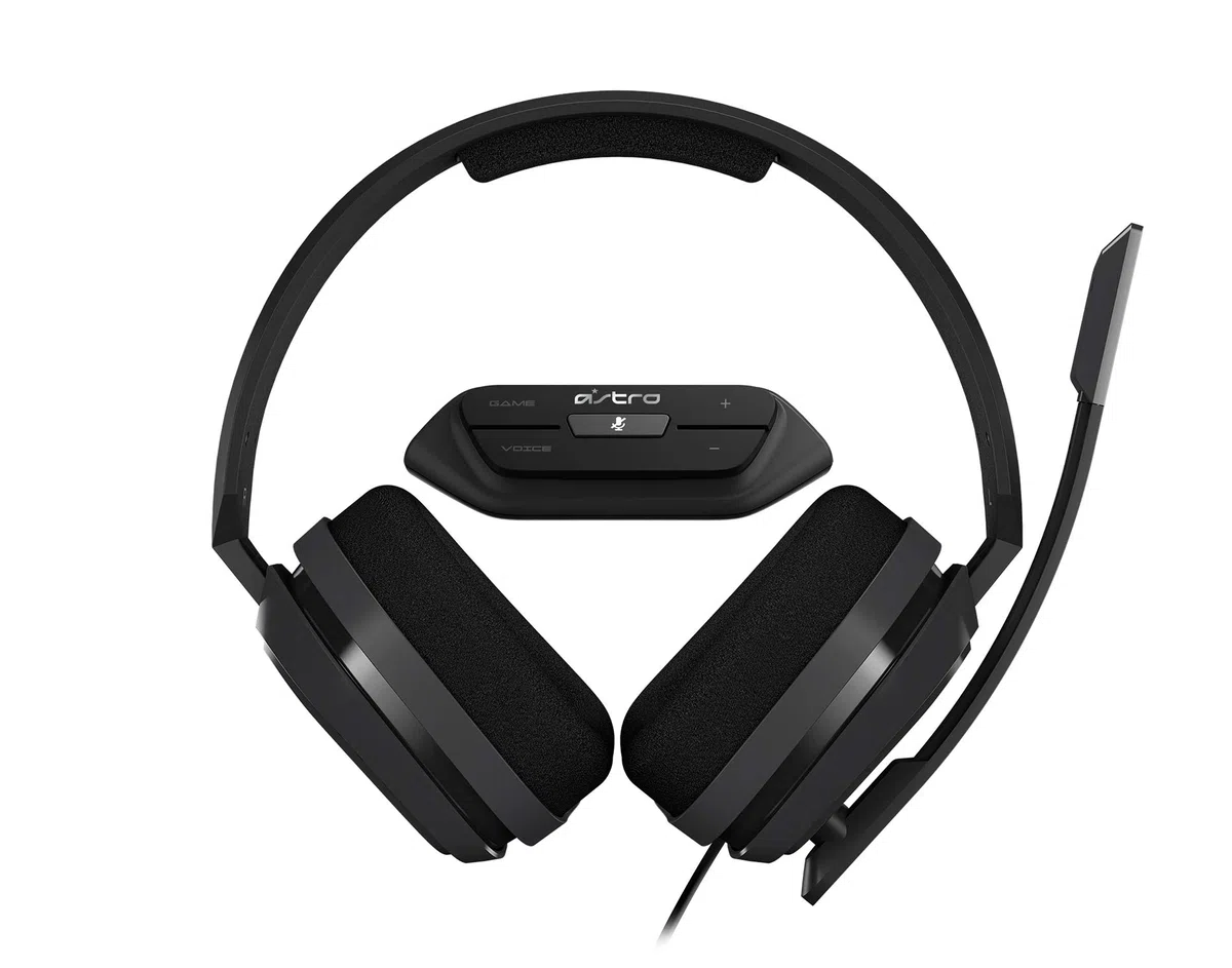 ASTRO Gaming A10 Cuffie Gaming Cablate e MixAmp M60 su Controller | ASTRO Audio, Dolby ATMOS, Controllo Bilanciamento Gioco/Voce, per Xbox Series X|S, Xbox One - Grigio / Verde