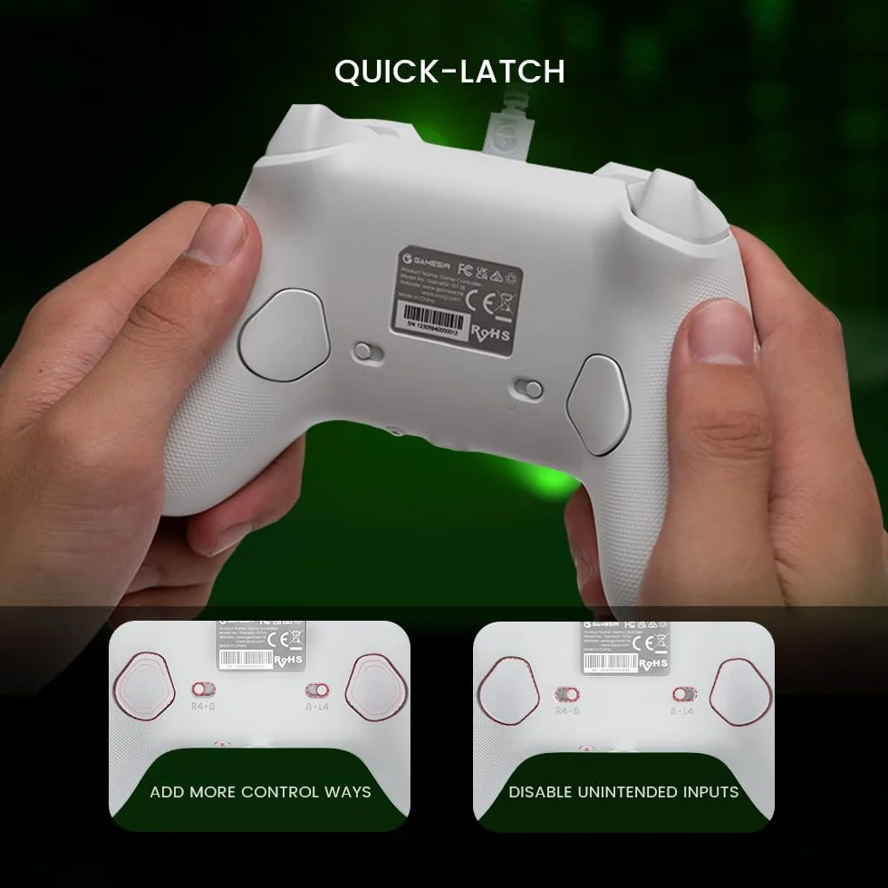 GameSir G7 SE Manette Xbox One sous licence officielle avec bâtons à effet Hall pour Windows 10/11, Xbox One, Xbox Series X/S, manette de jeu PC avec port pour écouteurs 3,5 mm