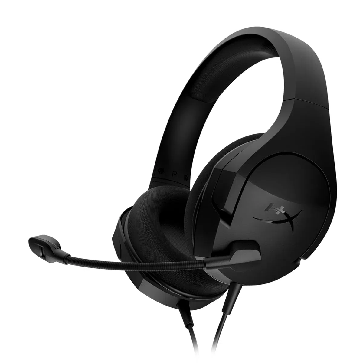 HyperX Cloud Stinger Core, Cuffie da Gaming, Connessione Cablata a 3,5 mm, Audio Immersivo, Telaio in Acciaio, Cuscinetti in Memory Foam Rivestiti in Tessuto, Adatto per PC e Console, Nero