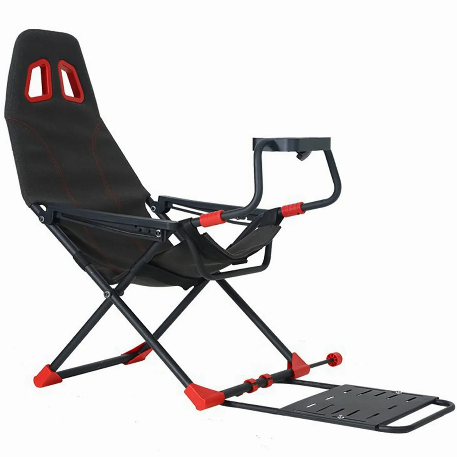 Racing Simulator Cockpit con supporto regolabile e sedile ergonomico, design pieghevole per esperienza di gioco Xbox One, PS4 e PC