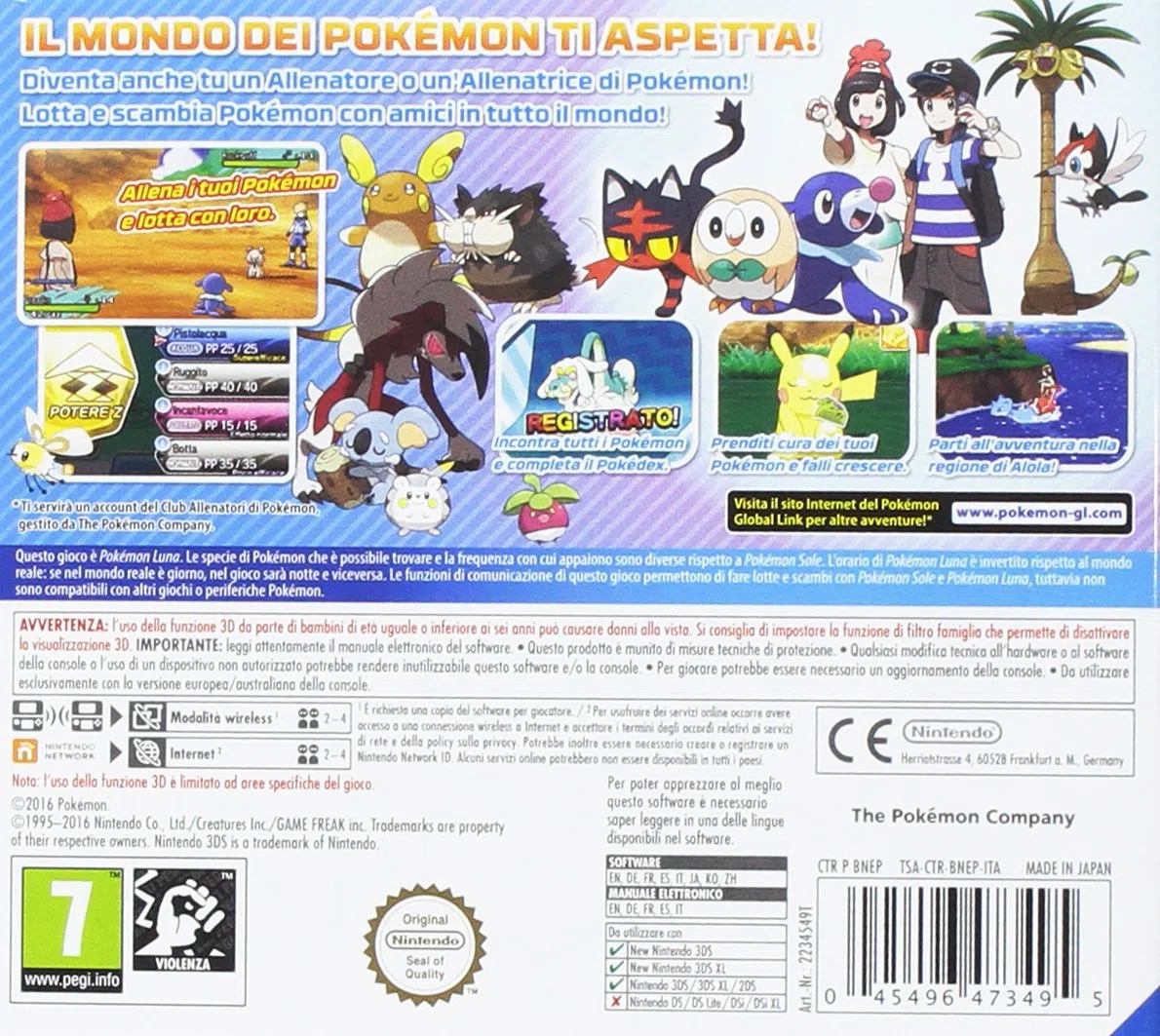 Pokémon Luna - Nintendo 3DS