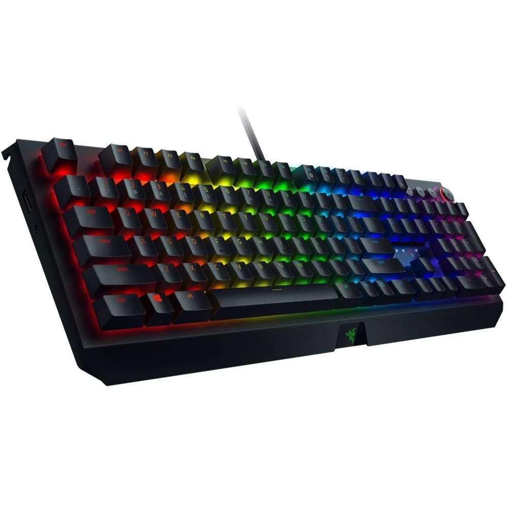 Razer BlackWidow Tastiera Meccanica, Layout USA, RGB Chroma Lighting, Nero