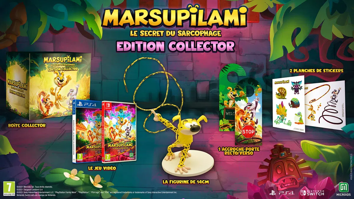 Marsupilami - Hoobadventure - Collector Edition - Collector's - Nintendo Switch