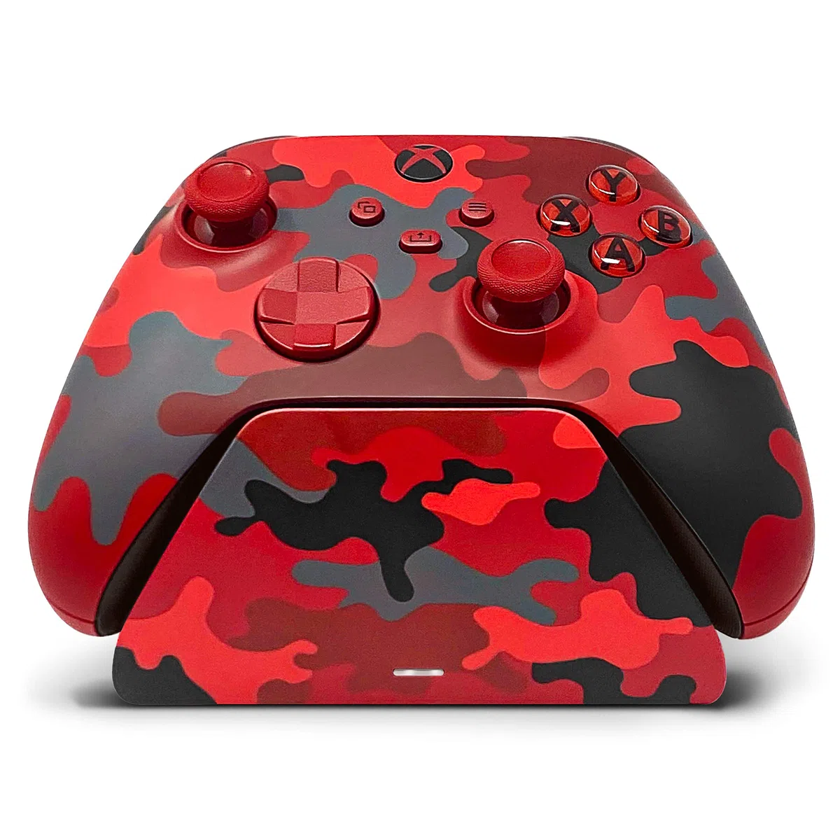 Controller Gear Daystrike - Supporto di ricarica universale mimetico per Xbox Pro, stazione di ricarica, stazione di ricarica per Xbox Series X|S e Xbox One (controller venduto separatamente) - Xbox