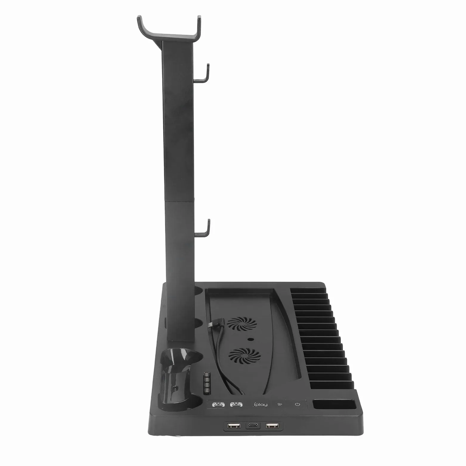 Ventola di Raffreddamento con Supporto Verticale per Giochi, Stazione di Raffreddamento di Ricarica per Controller Multifunzione ABS per Console di Gioco