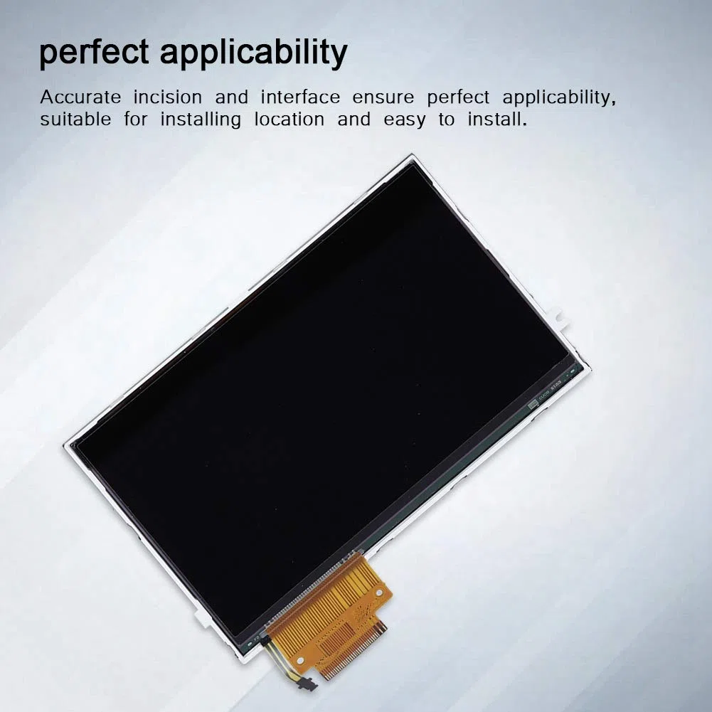 Yunir Display LCD per Console di Gioco, Parte di Ricambio per Riparazione Schermo LCD retroilluminato con interfaccia accurata per Console 2000 2001 2002 2003 2004