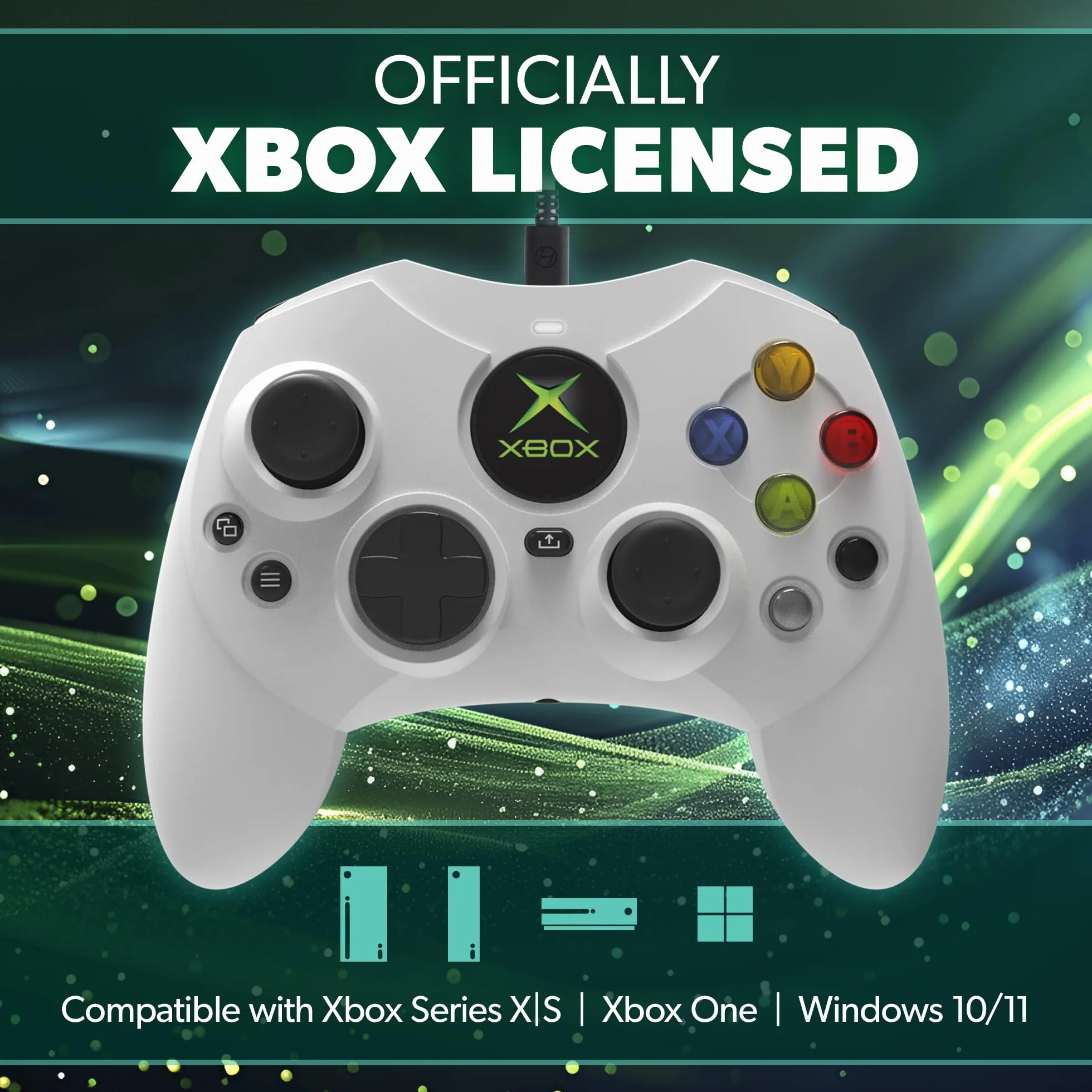 HYPERKIN DucheS Wired Controller - white