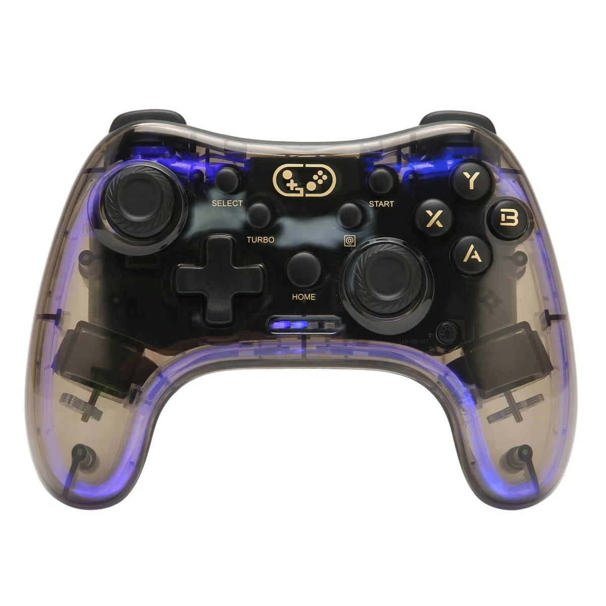 Controller per Gamepad Controller per Giochi Wireless, Retroilluminazione RGB Bluetooth Joystick per Gamepad per Giochi Wireless, Joystick per Gamepad Remoto per PC TV per Switch per PS3