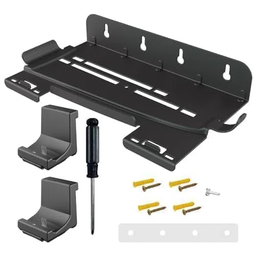 Supporto di ricarica per gamepad con gancio per cuffie, organizer per controller da parete per una configurazione di gioco ordinata, perfetto per accessori per console di gioco