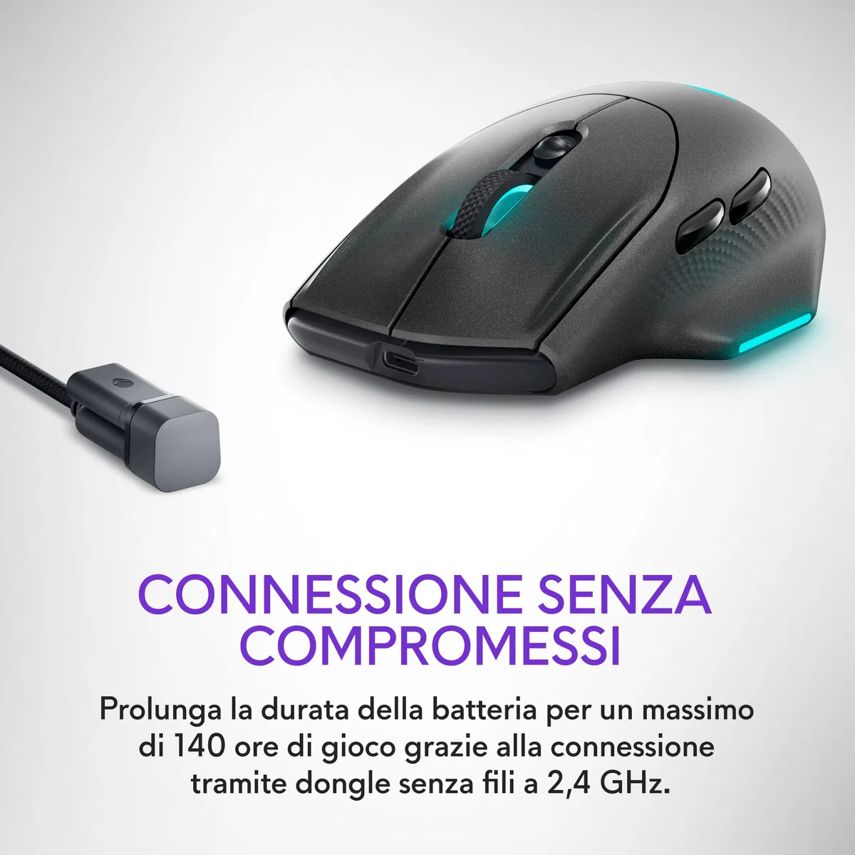 Alienware Wireless Gaming Mouse - AW620M
