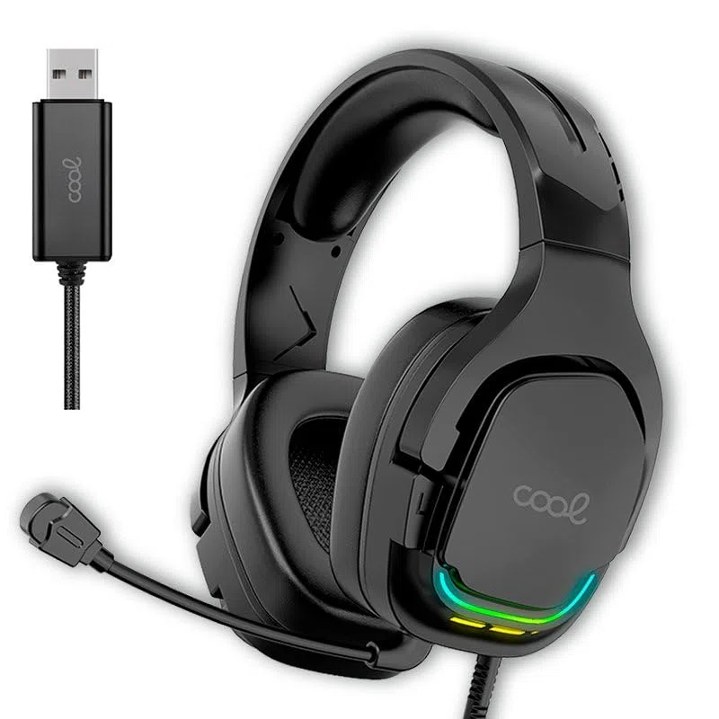Cuffie Stereo PC / PS4 / PS5 / Xbox Gaming Led RGB Cool Tuned USB 7.1