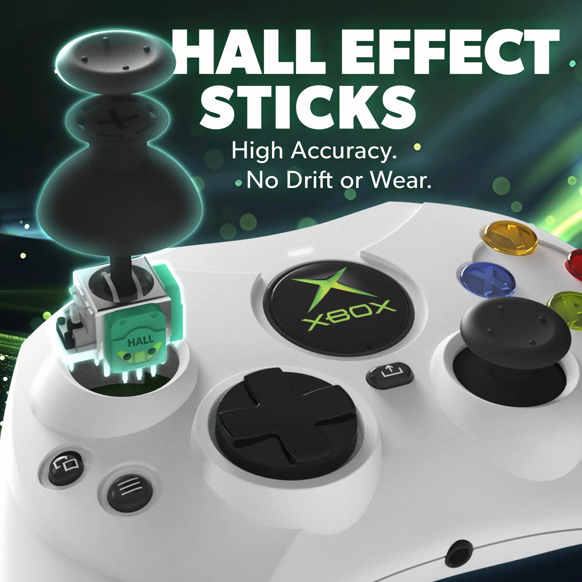 HYPERKIN DucheS Wired Controller - white