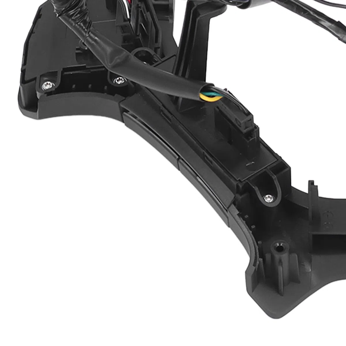 Interruttore di controllo del volante, nero, ricambio per I10 2014-2017, plastica tecnica durevole, facile installazione, 1 unità