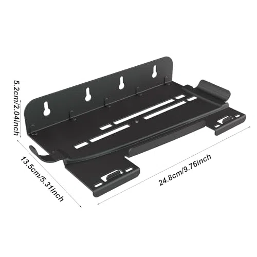 Stazione di ricarica per gamepad e supporto a parete, organizer salvaspazio per controller e cuffie, gancio versatile per accessori