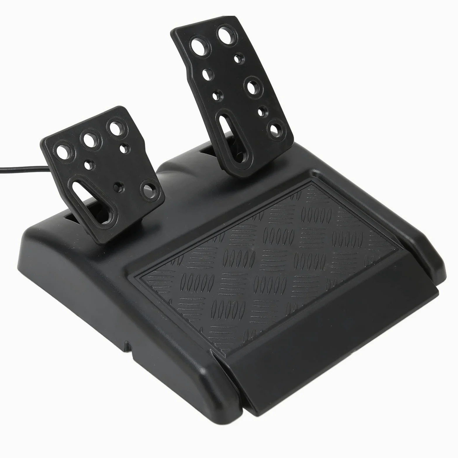 Volante per PC Volante da Corsa per Auto da 180 Gradi con Pedale, Design Realistico, Forte Aspirazione, Alta stabilità per360, PS3, PC