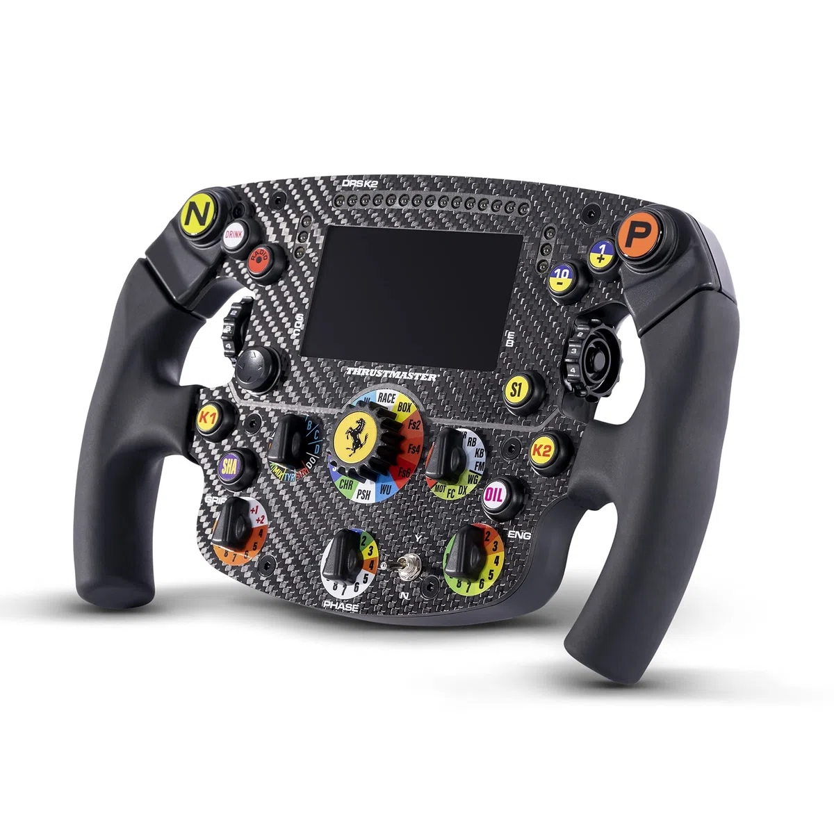 Thrustmaster T300 Servobase Force-Feedback-Lenkradbasis - PS5 & PC+Thrustmaster Formula Wheel Add-On Ferrari SF1000 - PS5, XBOX y PC