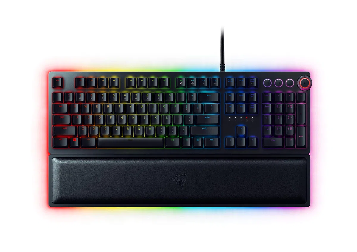 Razer Huntsman Elite USB QWERTY Inglese US, Nero