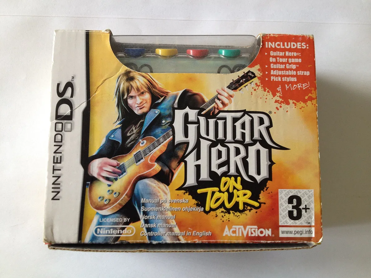 [Import Anglais]Guitar Hero On Tour Guitar Grip Bundle Game DS
