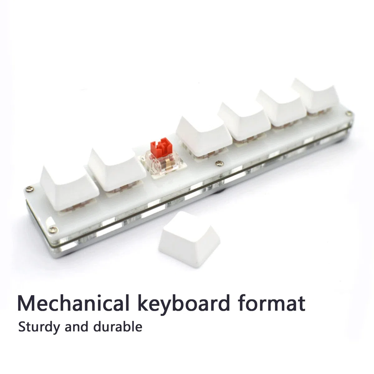 Keypad 7 Key Gaming Keyboard Handed Keyboard Mechanical Keyboard Keyboards Programmazione Macro con software Keyboard Standard Macro MACRO Keyboard meccanico USB GAMING MINI 7 KEYYPAD KEYYPAD