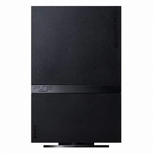 Playstation 2 - Konsole Black Slim + Singstar R&B inkl. Mikrofone