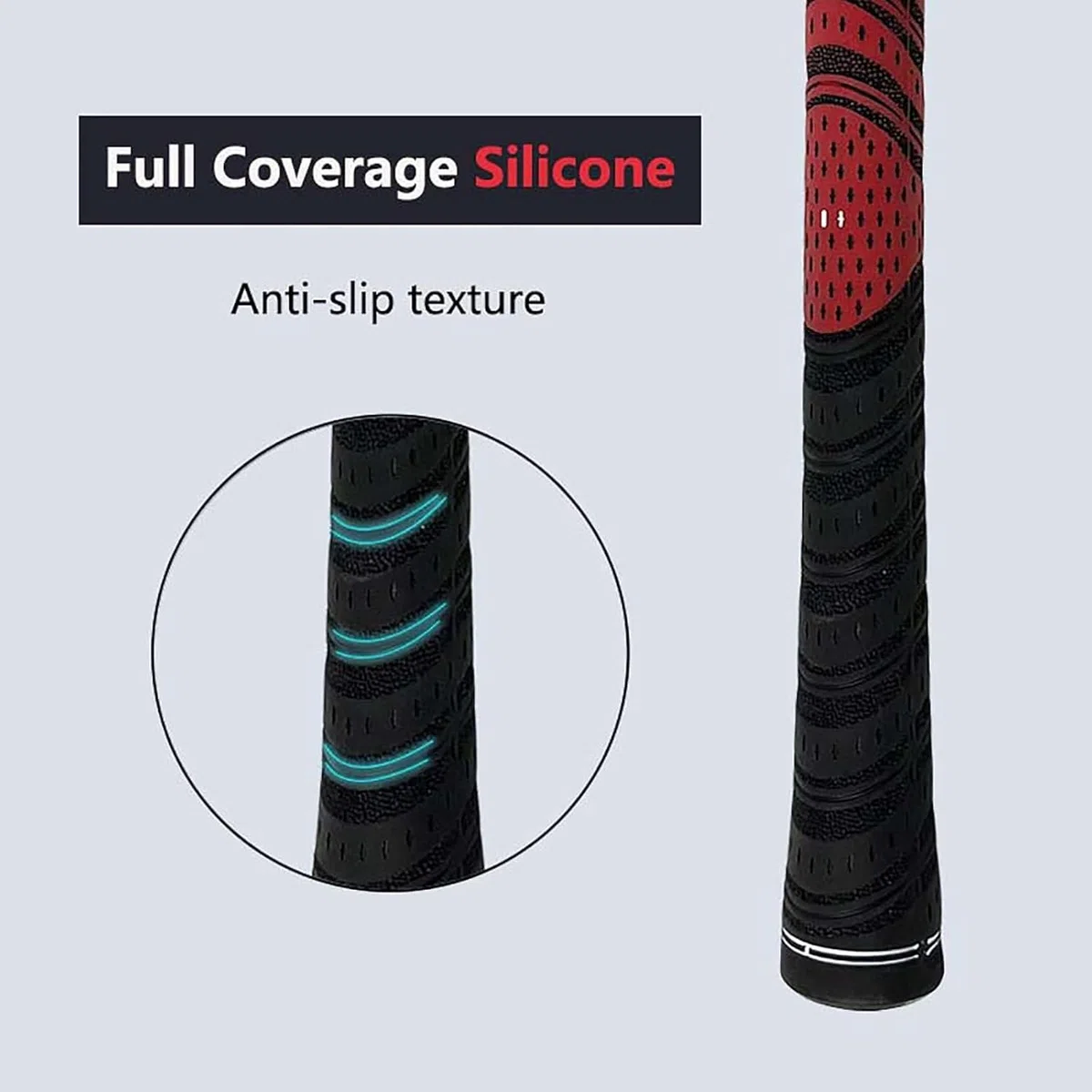 Immersive VR Golf Handle Attaccamento con copertura migliorata del controller Grip per un gioco di swing più realistico e preciso