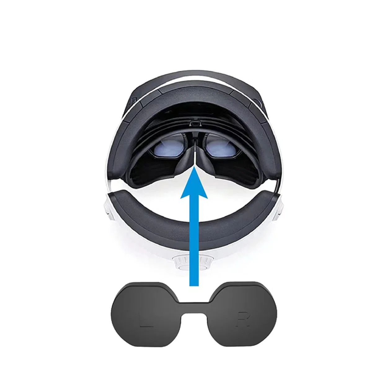 VR, custodia rigida compatibile con PS VR2, custodia da viaggio all-in-one con copriobiettivo, adatta per viaggi e casa