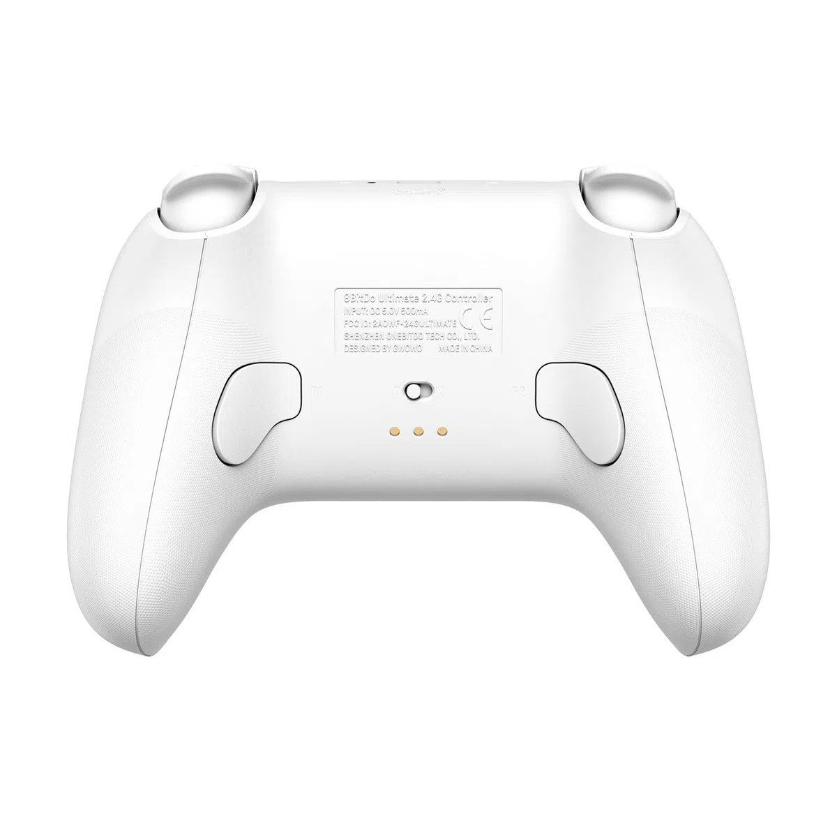 8BitDo Controller Ultimate con dock di ricarica 2.4g per Windows, Android e iOS 16.3+ - Bianco