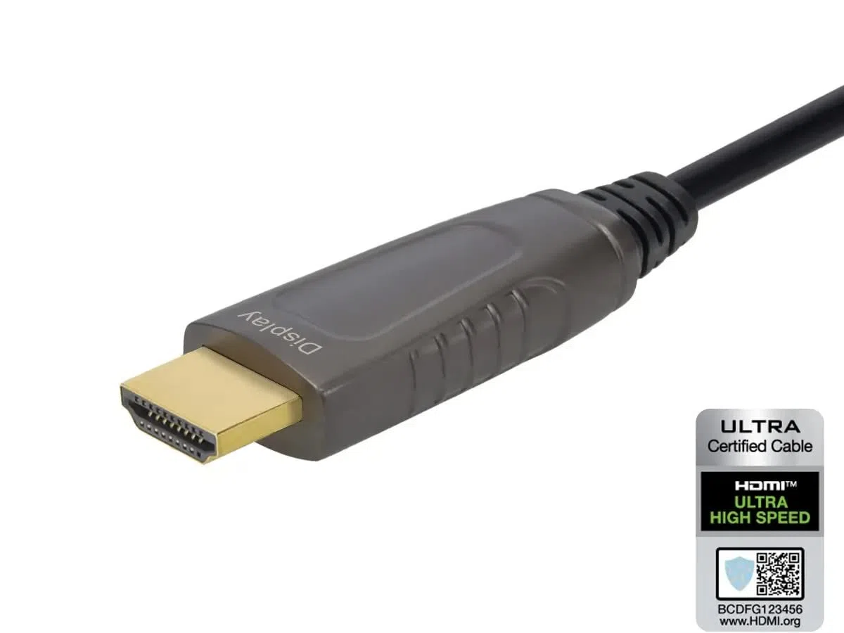 Monoprice SlimRun - Cavo HDMI attivo ad alta velocità certificato AV 8K, 20 metri CMP, HDMI 2.1, AOC, per PS 5, PS 5 Digital Edition, Nintendo Switch, Xbox Series X e Xbox Series S