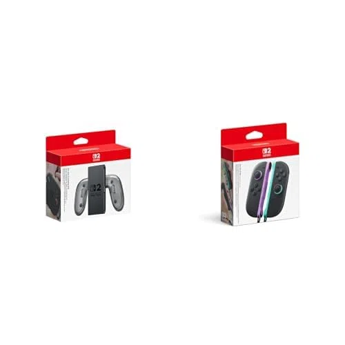 Nintendo Support de recharge Joy-Con 2+Set da due Controller Joy-Con Viola chiaro -Verde chiaro Switch 2