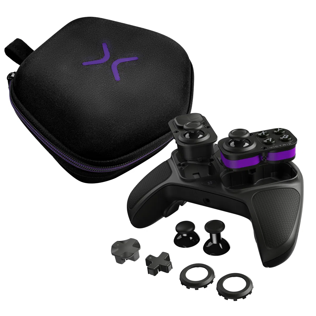 Turtle Beach Victrix Pro BFG Reloaded Controller modulare wireless per PC per gioco competitivo, levette/grilletti Hall-Effect, pulsanti rimappabili per Windows 10/11