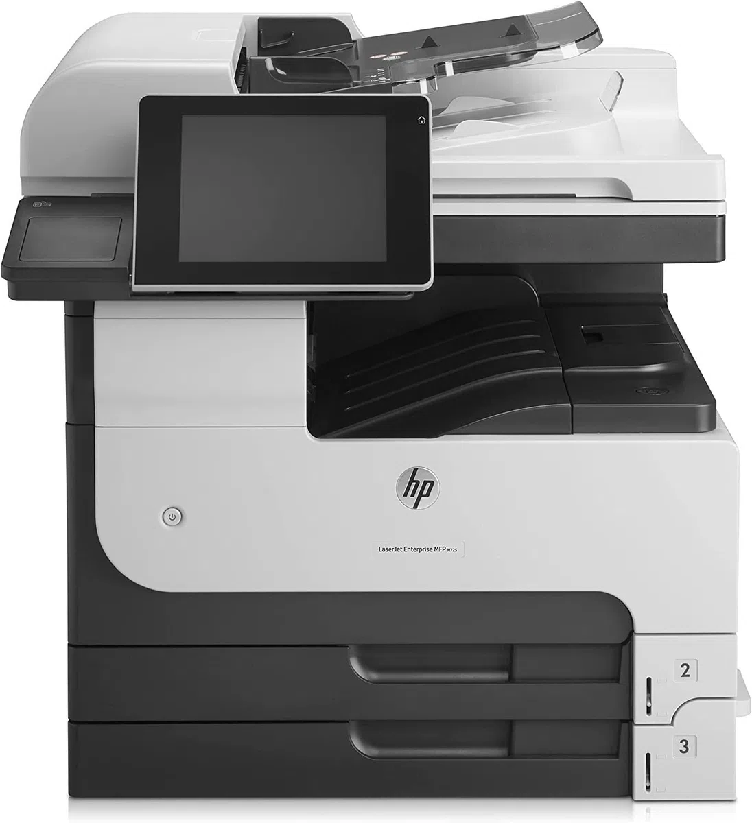 HP LaserJet Enterprise M725dn CF066A, Stampante Multifunzione A3, Stampa Fronte e Retro Automatica A4 in b/n, 41 ppm, USB, Gigabit Ethernet, Smart, Display LCD a colori ruotabile da 20,3cm, Grigia