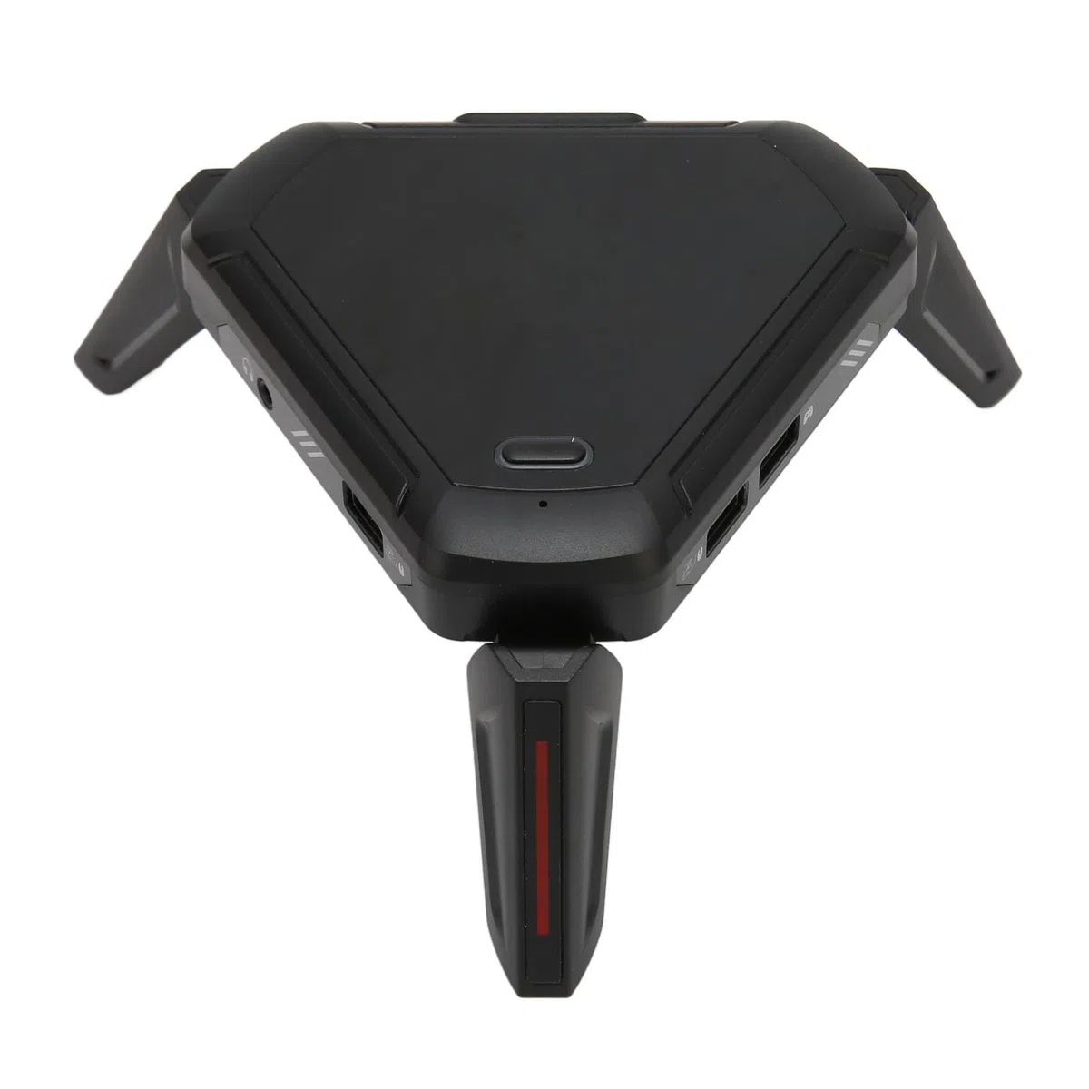 Convertitore Mouse Tastiera, Plug and Play Accurato Impostazioni Personalizzate Convertitore Mouse Tastiera Gaming ABS Effetto di Illuminazione Colorato RGB per Console di Gioco