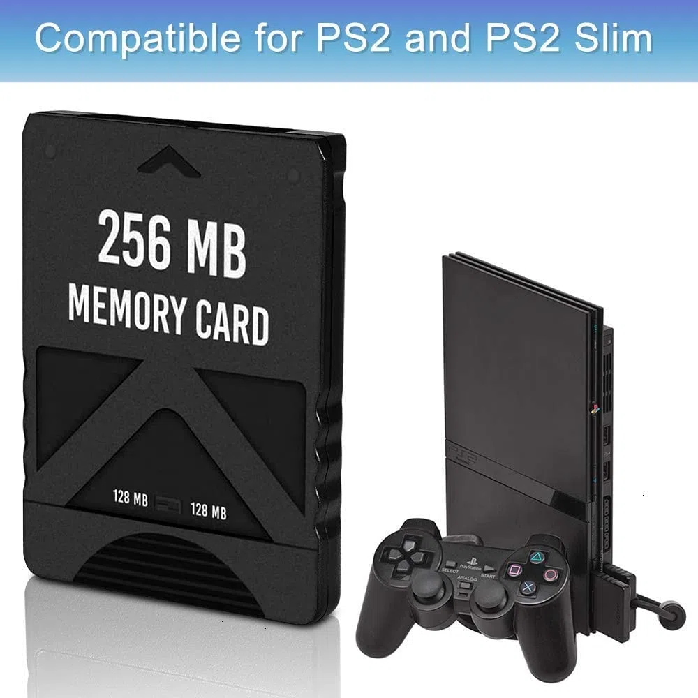 RGEEK 256 MB di archiviazione ad alta velocità per Sony Playstation 2
