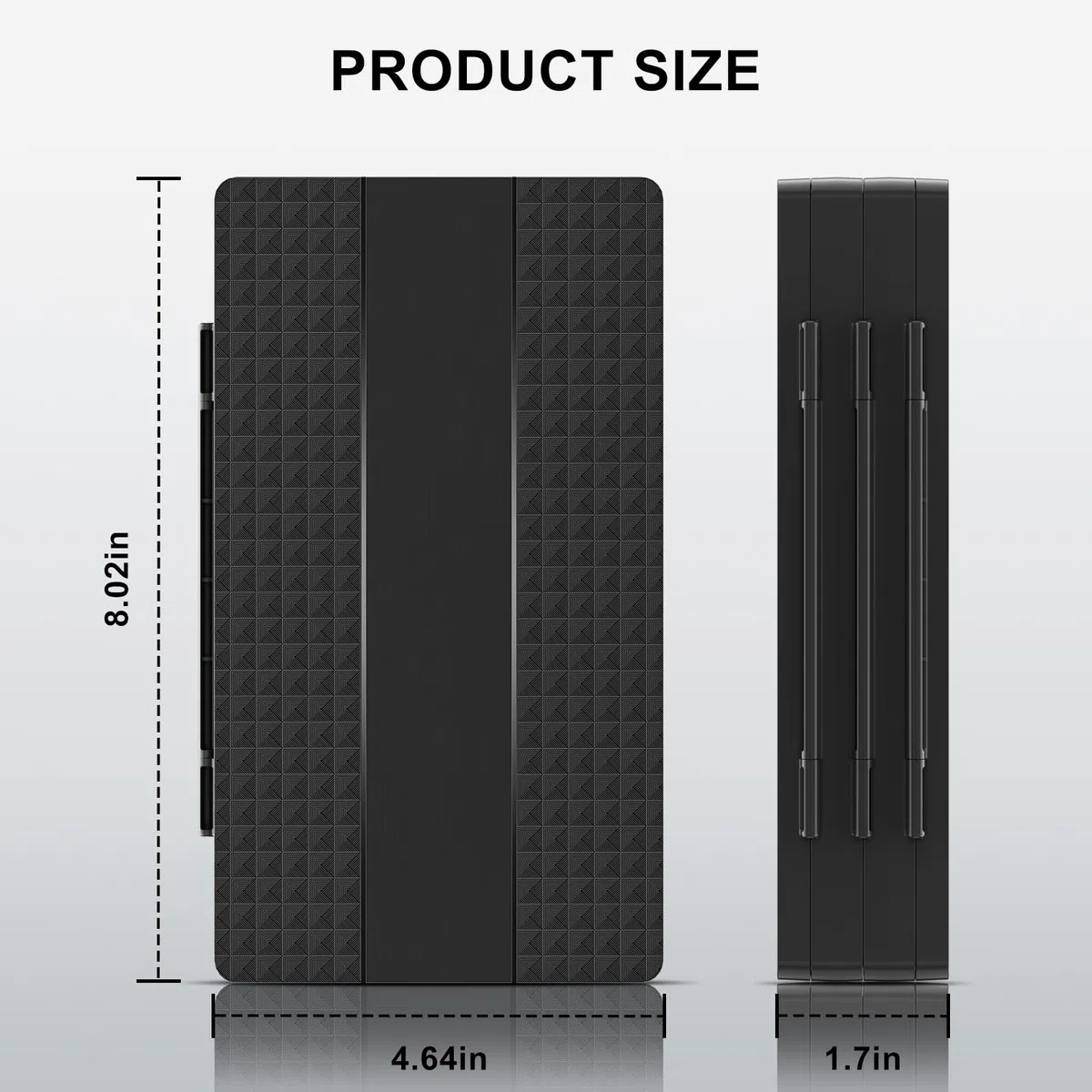 fivtek Switch Game Case per Nintendo Switch 2/Switch/OLED/Lite, custodia magnetica Switch-2 con 120 cartucce e 240 slot per schede Micro SD, organizer portatile da viaggio per carte da gioco
